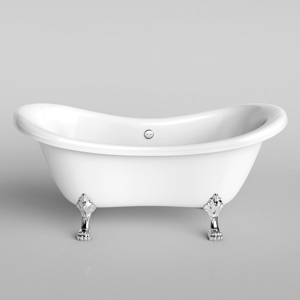 Home Deluxe Freistehende Badewanne Fama freistehende